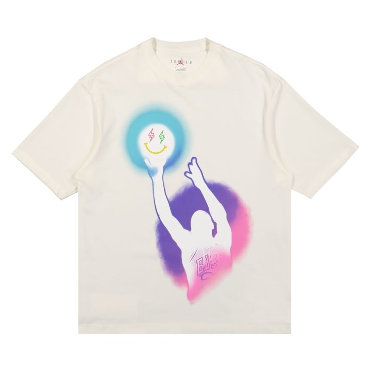 

Футболка Air Jordan x J Balvin T-Shirt 'Sail', белый
