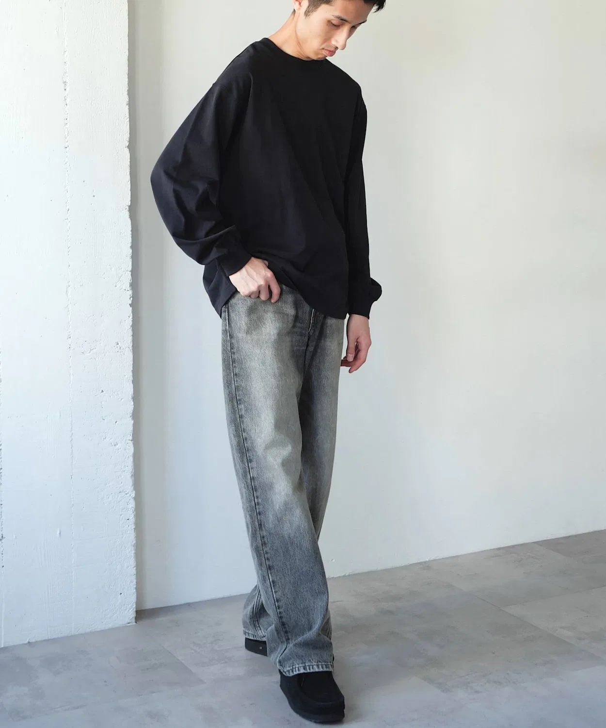 Мужские джинсы свободного кроя 565 Exclusive Levi's, Black — фото 2