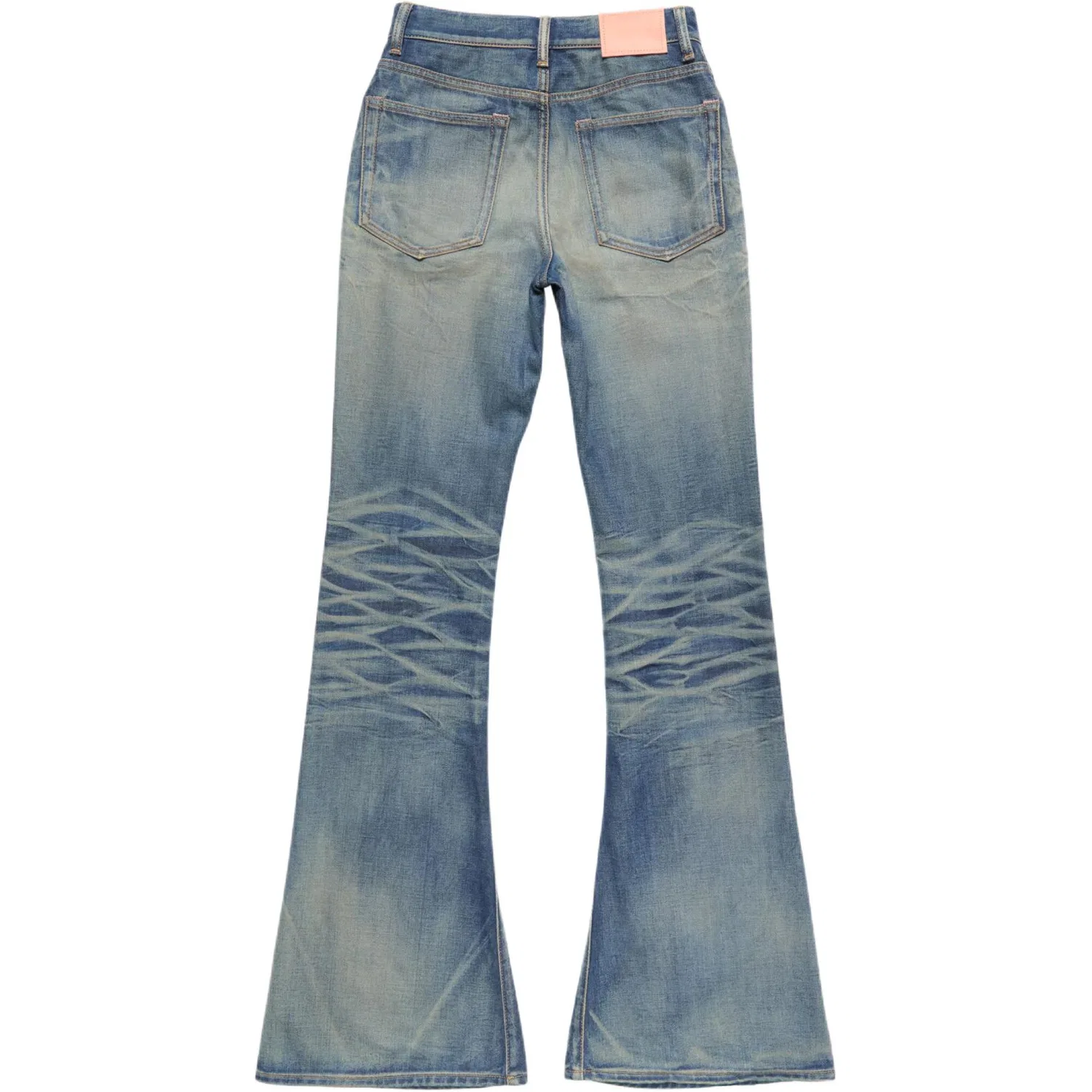 Женские джинсы с широким клешем Medium Blue Acne Studios, Medium Blue — фото 3
