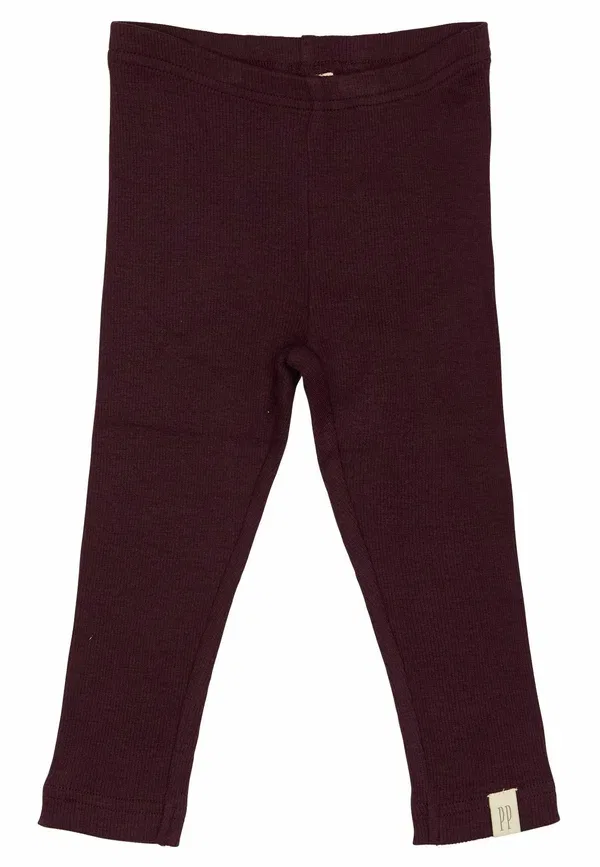 Леггинсы хлопок Leggings-trousers Petit Piao, dark grape