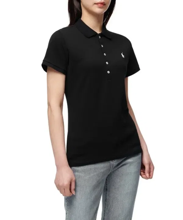 Пике/поло Polo Ralph Lauren, черный