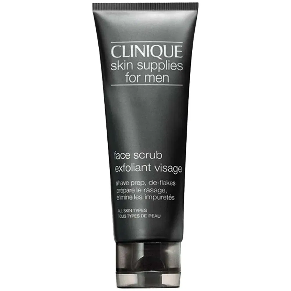 Скраб для лица Clinique Face Scrub For Men 100ml, серый