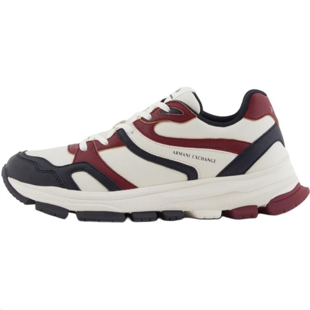

ARMANI EXCHANGE Низкие повседневные туфли AE, мужские, темно-синие, бордовые, разноцветные