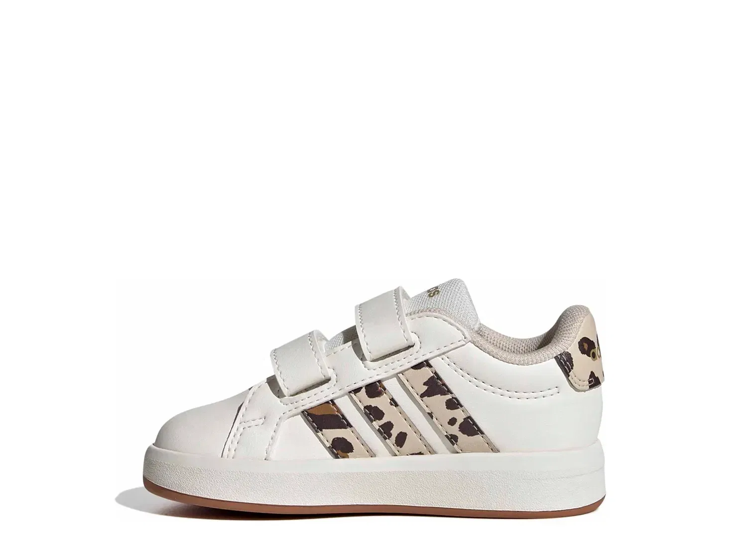 Кроссовки детские Grand Court 3.0, adidas, Animal Print — фото 2