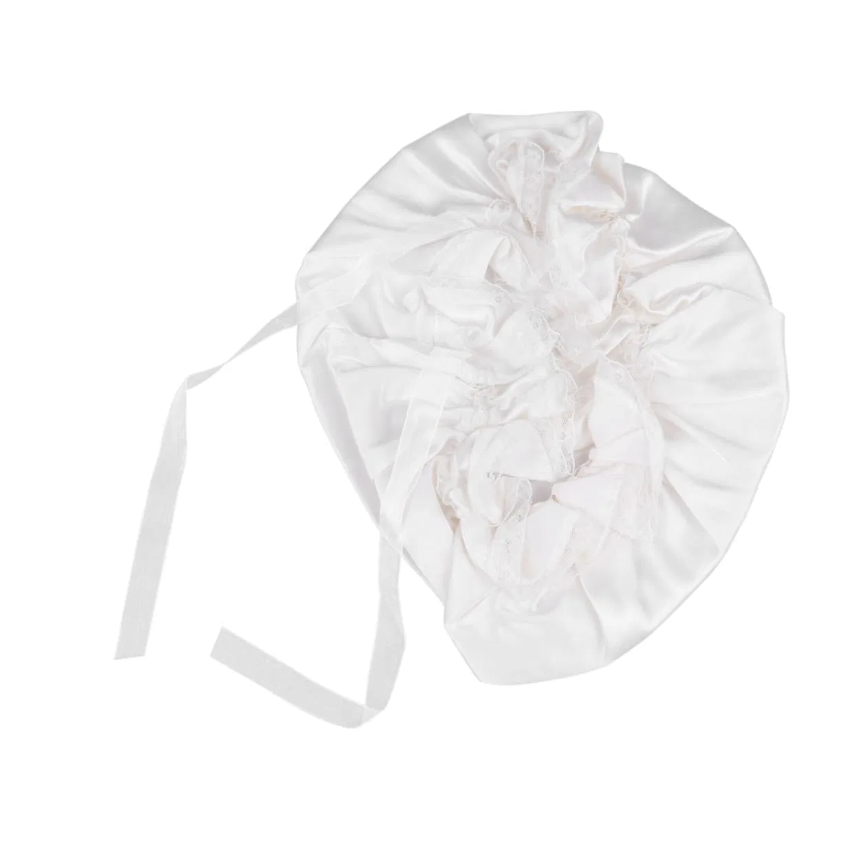 Шапочка для душа Silk, minkissy, 2 шт, 30x23x1 см, White — фото 2