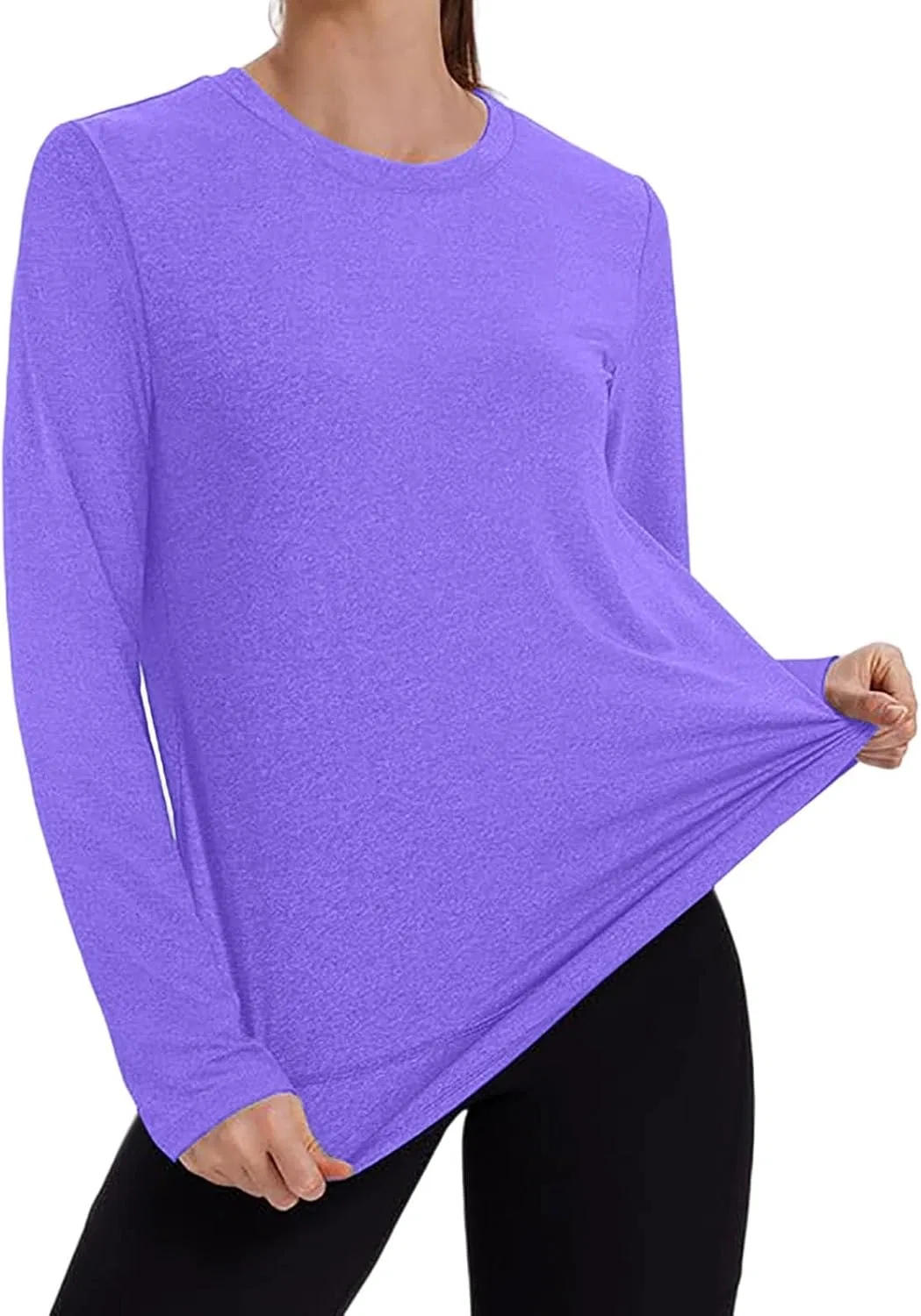 Женская солнцезащитная рубашка с длинным рукавом UPF 50+ Sun Shirt Women, Purple