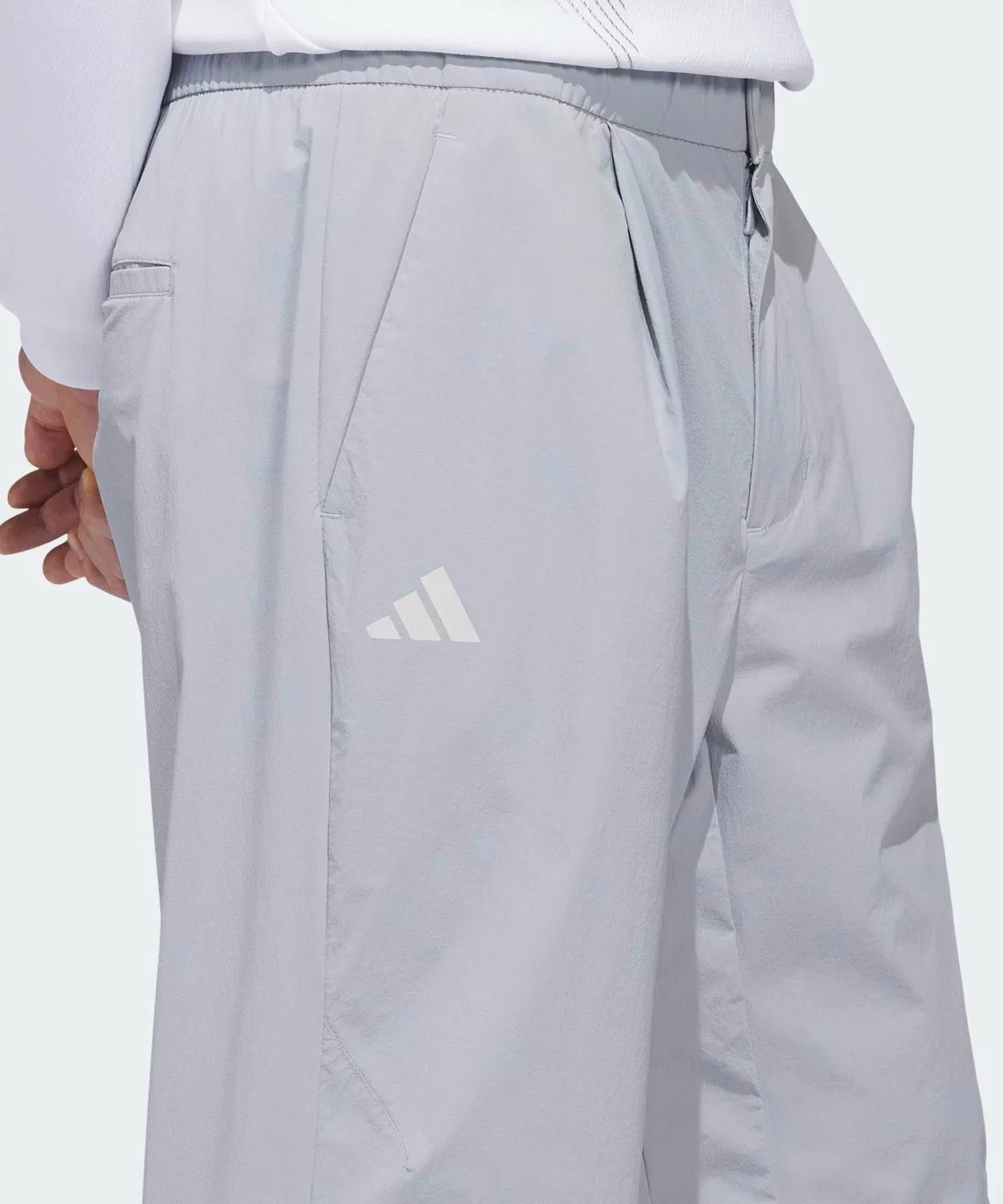 Мужские джоггеры с утеплением Adidas Golf, Серебристый — фото 3
