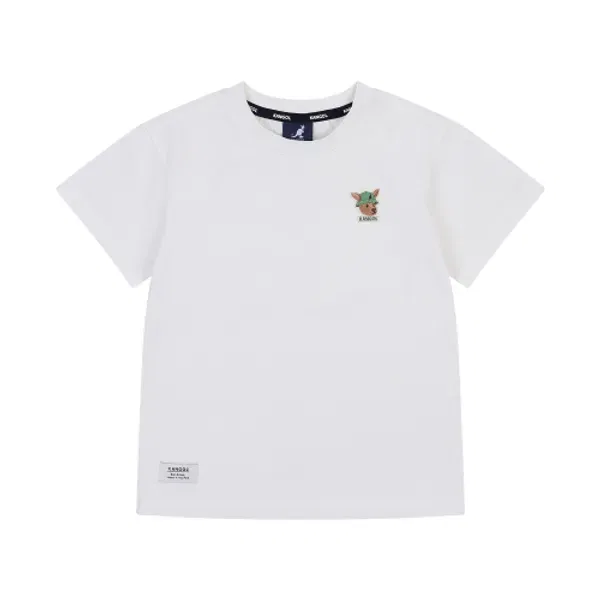 Футболка с логотипом, rb 0003, Kangol Kids, айвори