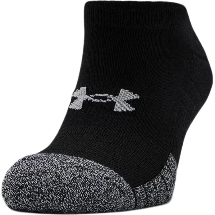 Детские носки-невидимки, комплект из 3 пар, Under Armour, Black — фото 4