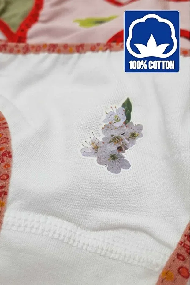 Детские трусы для девочек хлопковые 12 шт Petite Tezzgelsin, Multicolor — фото 3
