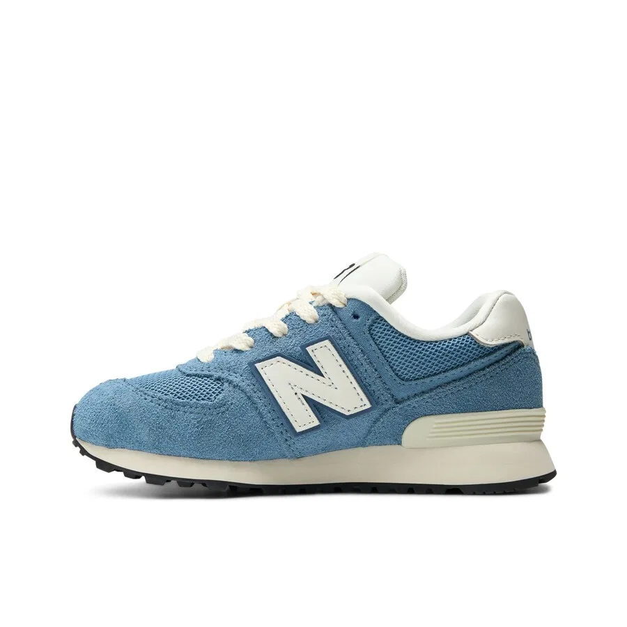 Кроссовки New Balance '574 Hook & Loop' королевского синего цвета