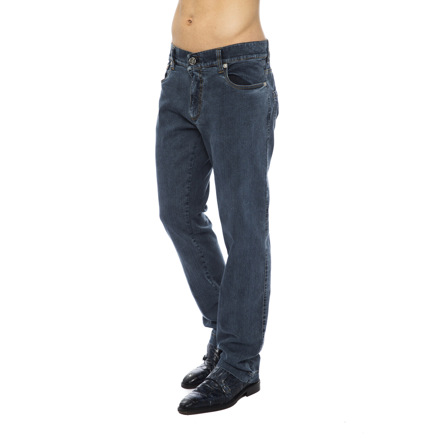 

Джинсы Billionaire Jeans Format Fit Medison Bb Embroidery, синий