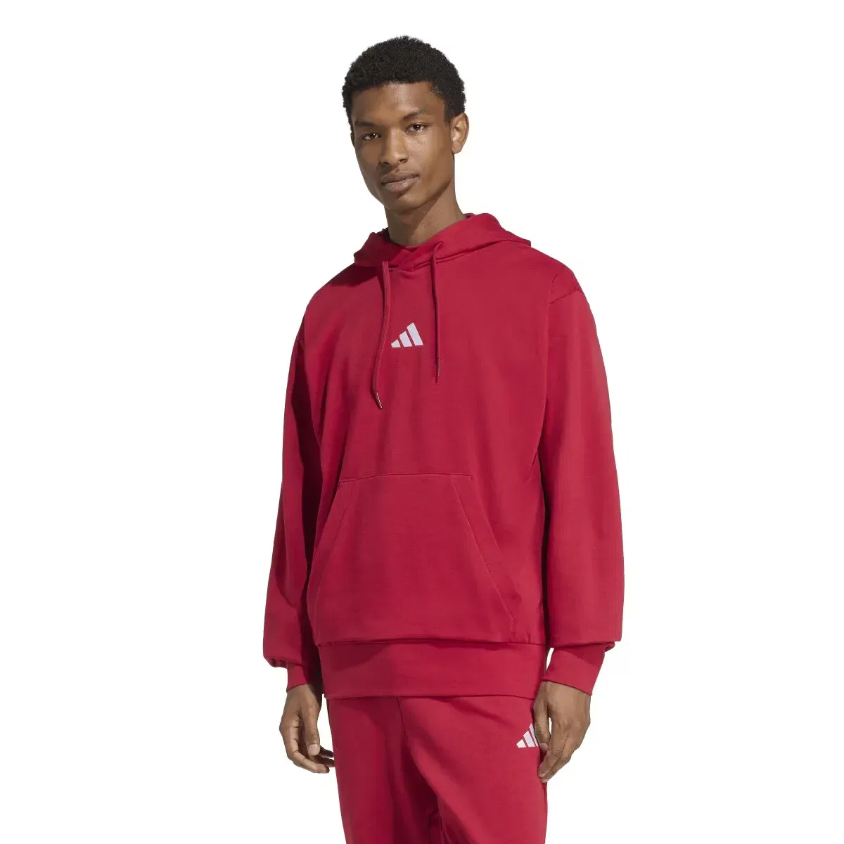Мужская худи adidas, Цвет Burdeos