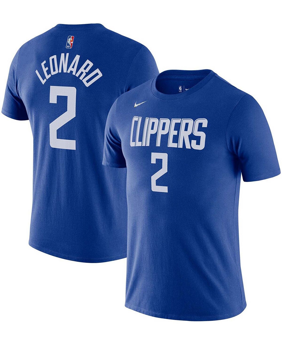 

Мужская футболка kawhi leonard royal la clippers diamond icon name number Nike