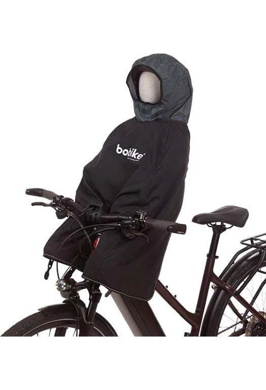Детский дождевик-пончо с капюшоном Bobike, Schwarz — фото 2