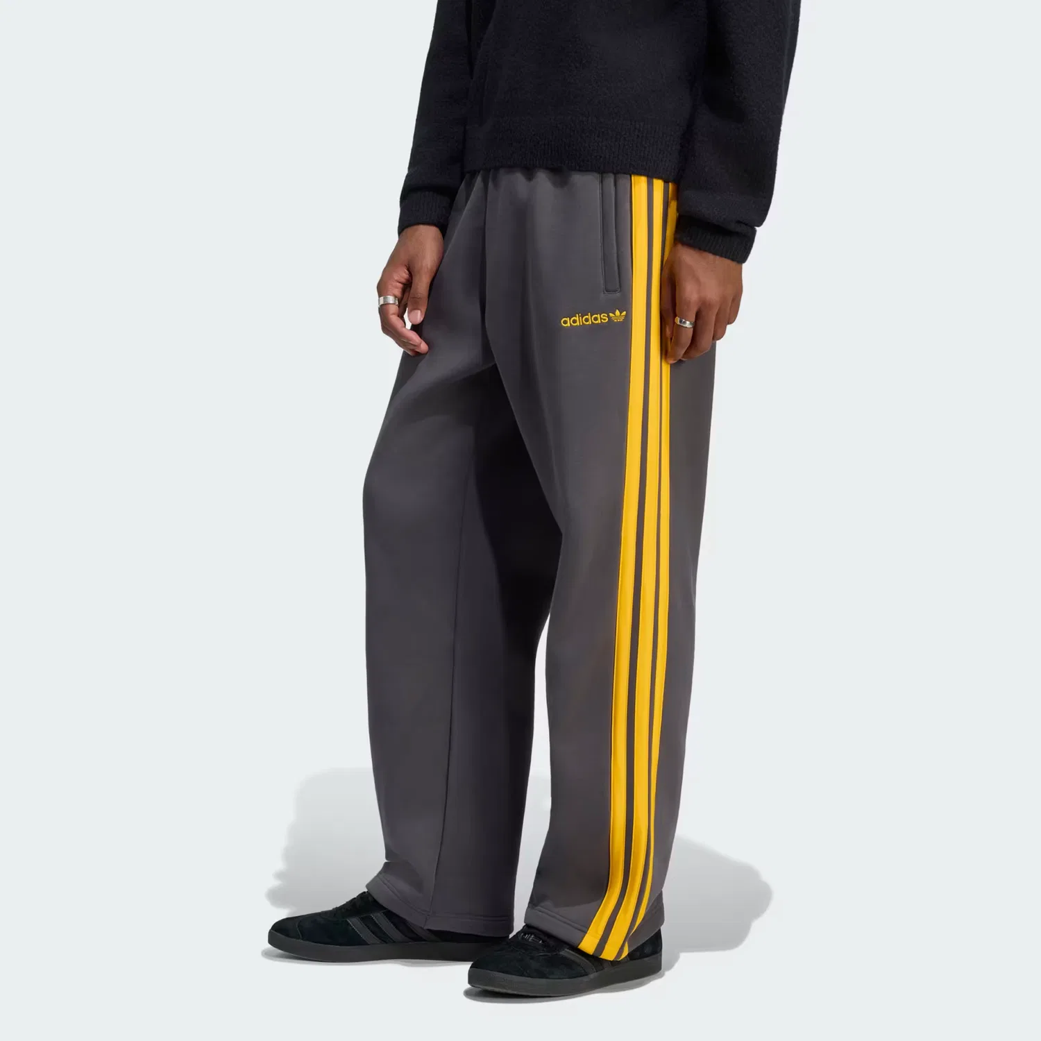 Мужские спортивные брюки свободного кроя Cutline Adidas Originals, Utility Black