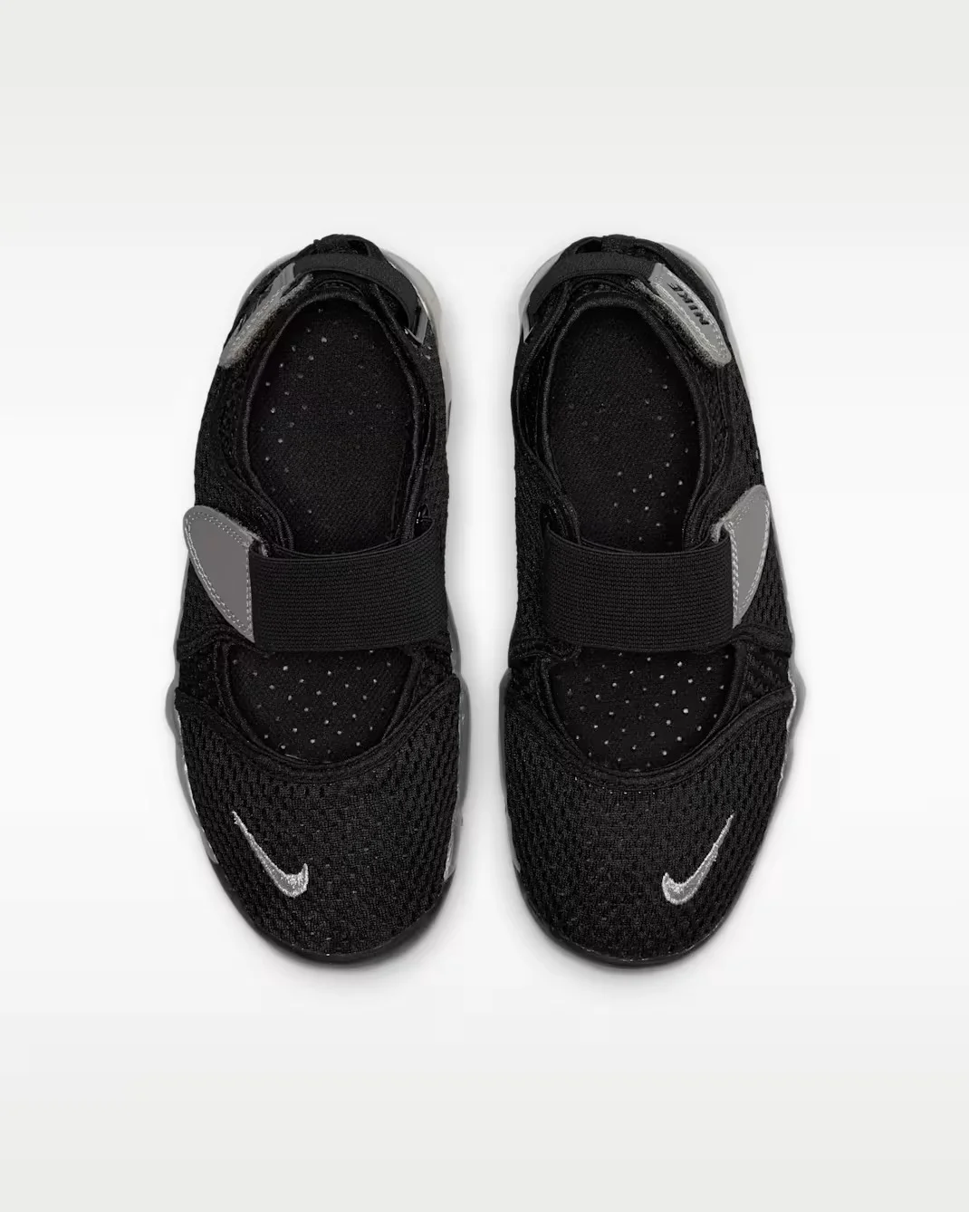 Кроссовки подростковые Nike Rift 2 SE, черный/серебристый — фото 3
