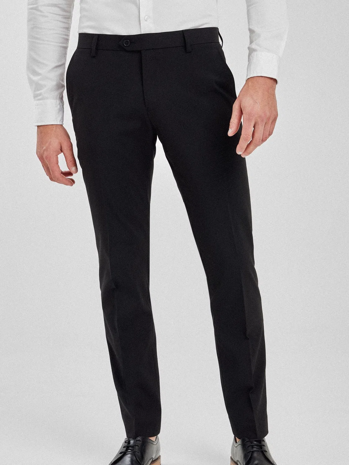 Брюки классические Tailored Fit Stretch Smart Next, черный