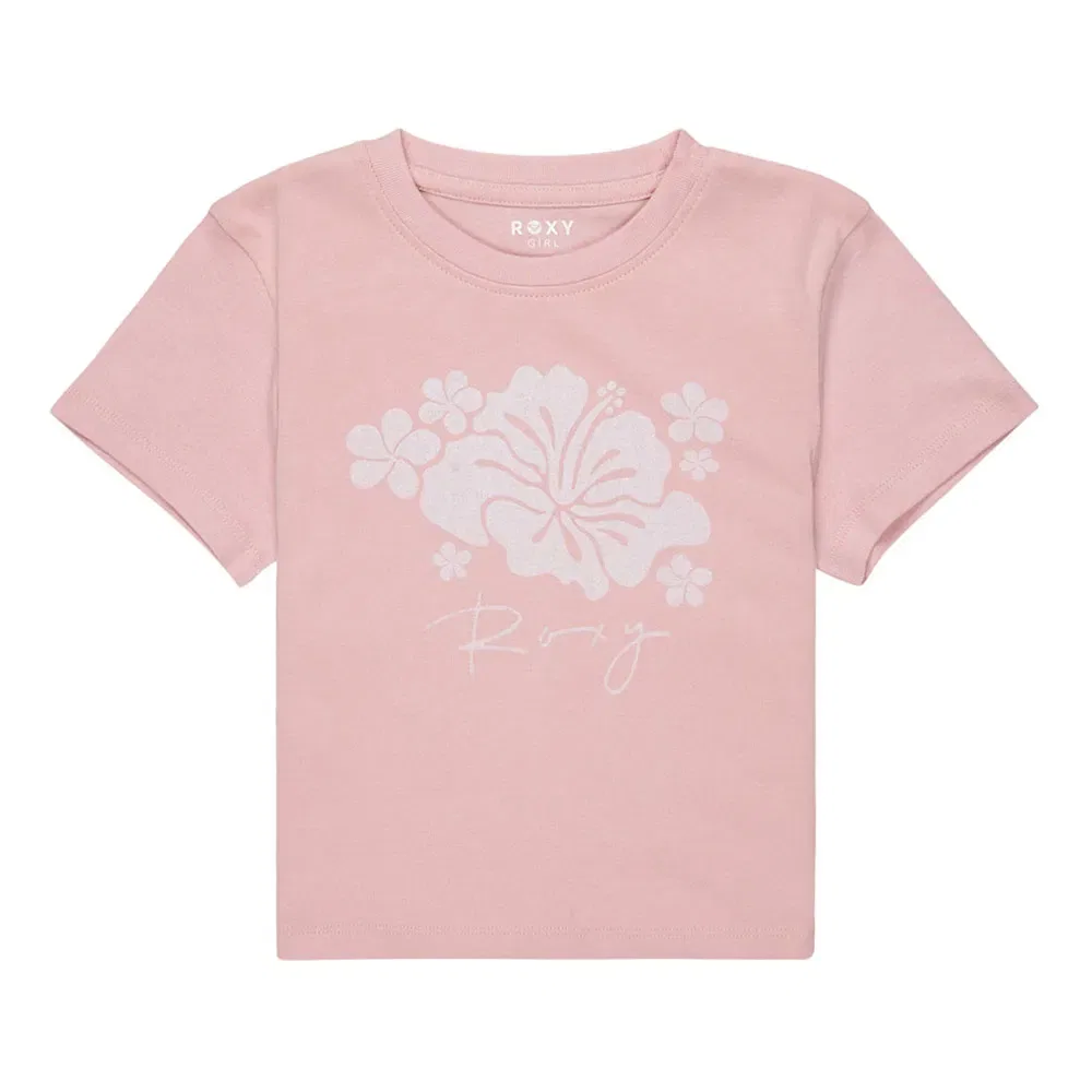 Футболка с коротким рукавом Roxy Baby One More Time, розовый