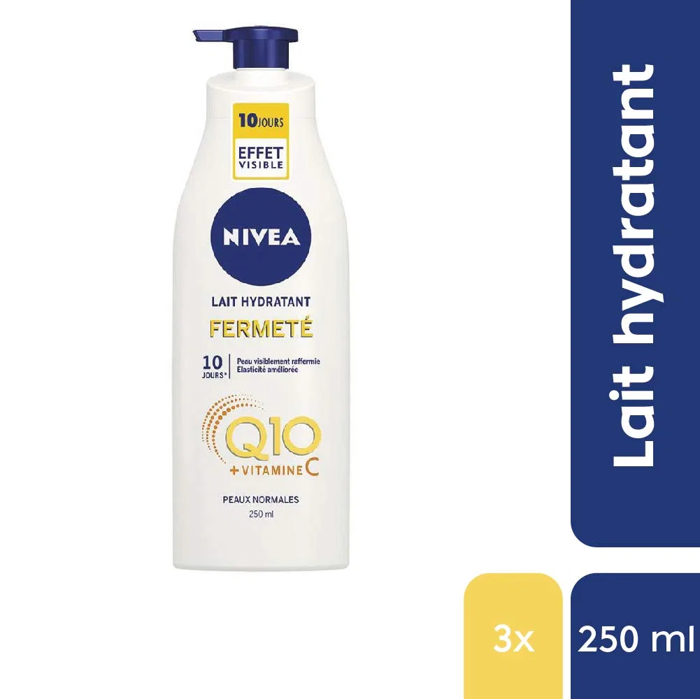 Молочко для тела Q10 + Vitamin C, NIVEA, набор 3 x 250 мл — фото 2