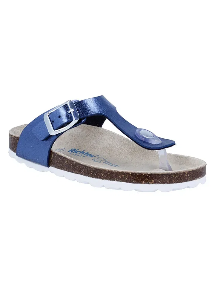 Шлепки Bio Richter Shoes, синий