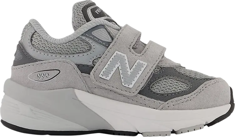 

Кроссовки New Balance 990v6 Hook & Loop Toddler 'Castlerock', серый