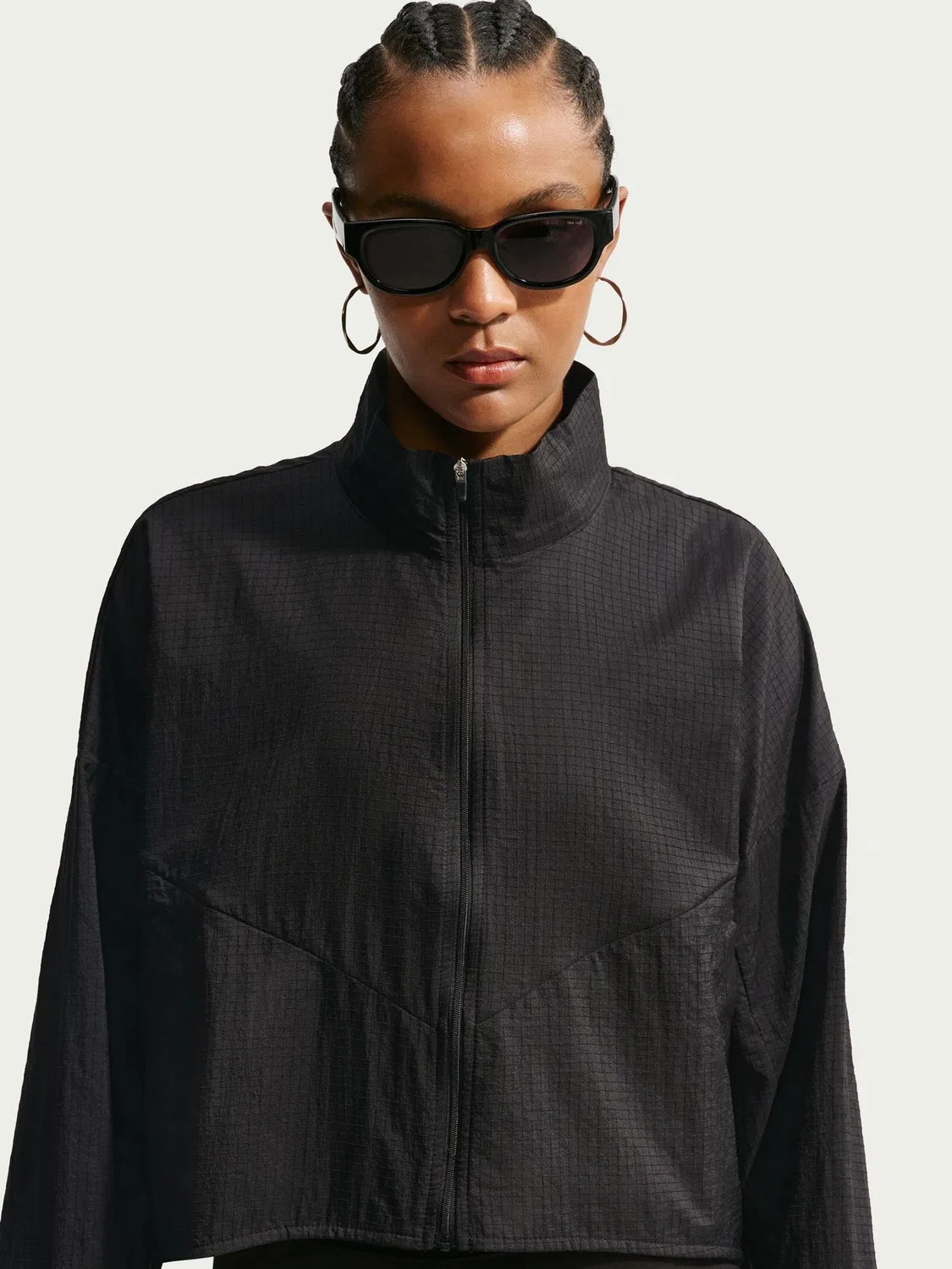 Куртка ветрозащитная Windrunner Nike, черный — фото 2