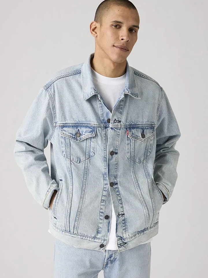 Мужская джинсовая куртка Levi's, Light Blue — фото 2