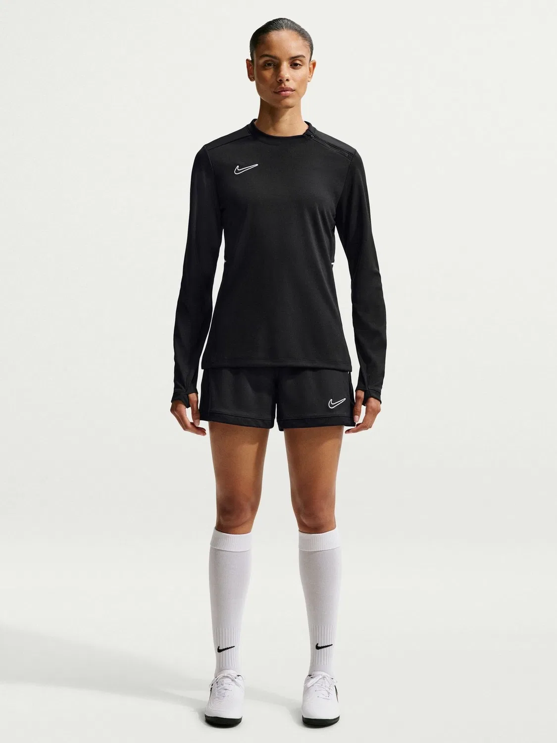 Шорты футбольные Academy Dri-FIT 4 Nike, черный — фото 3