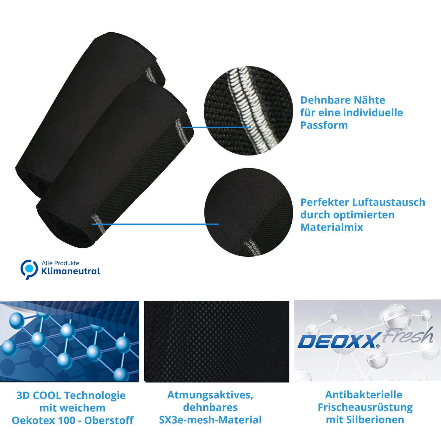 

E.COOLINE Power ArmCooler SX3 | Кулер для рук для взрослых | активируется водой, черный