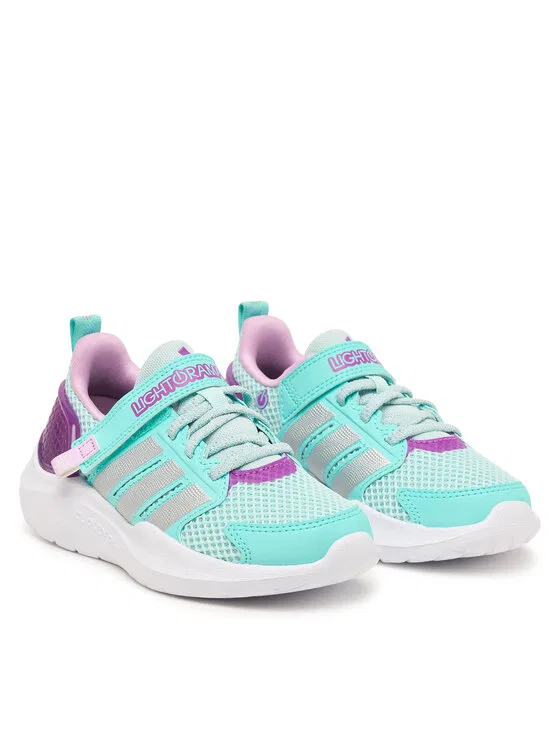 Кроссовки Lightorama Runner Shoes Children Adidas, бирюзовый — фото 2