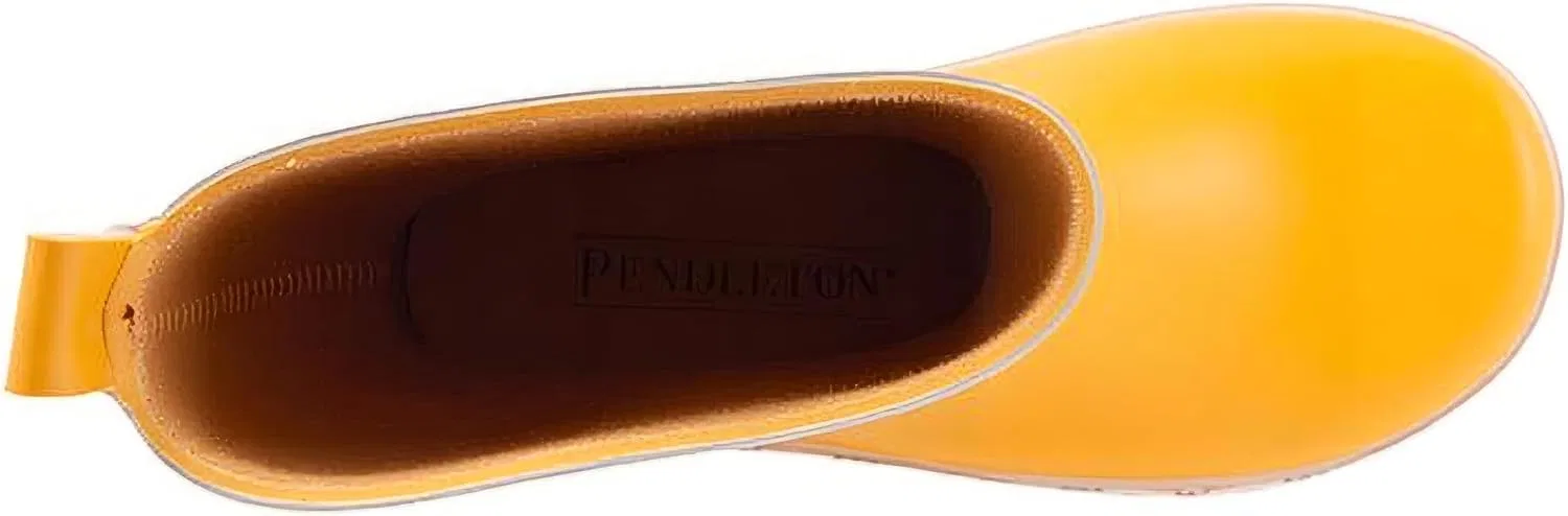 Детские сапоги для мальчиков водонепроницаемые Mid Rain Boots, Yellow — фото 4