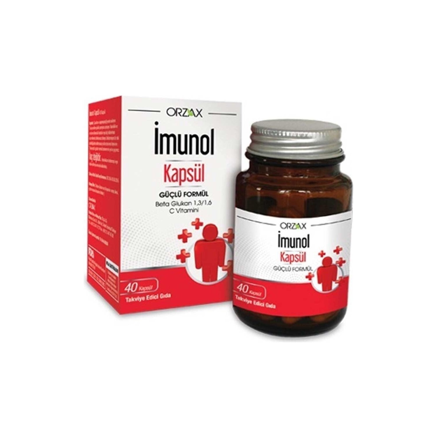 

Добавка Orzax Imunol Beta Glucan, 40 капсул