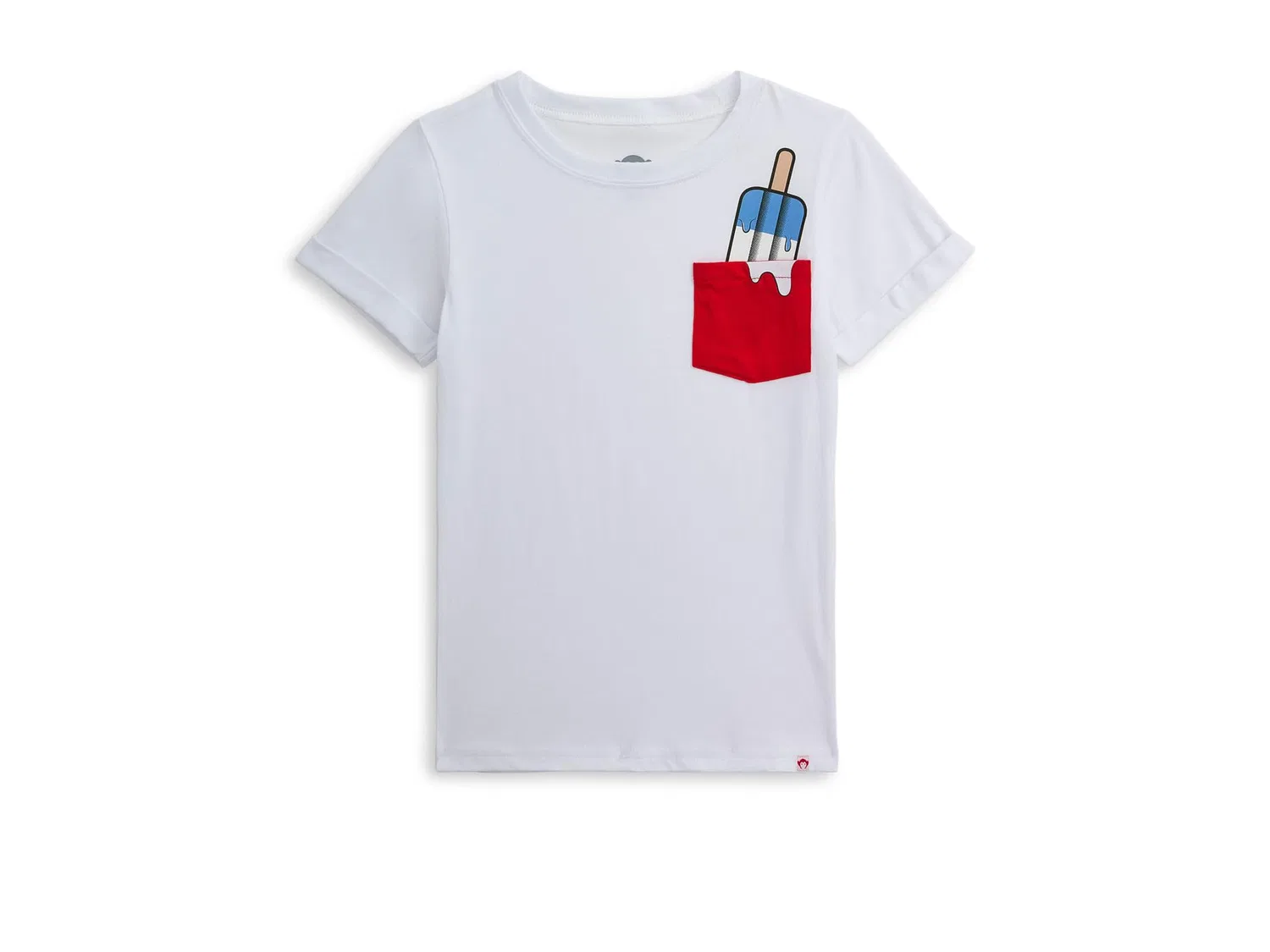 Футболка для однодневной поездки (для малышей/детей постарше) Appaman Kids, Popsicle White