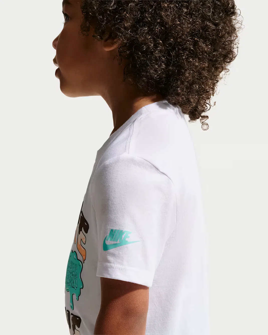 Детский комплект из двух предметов: шорты и шорты "Toddler Sundae League" Nike Sportswear, Bleached Turquoise — фото 3