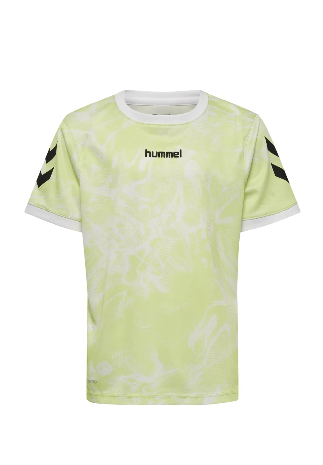 Футболка с принтом Hmlblaze club 26, детская, унисекс Hummel, Asian Pear White