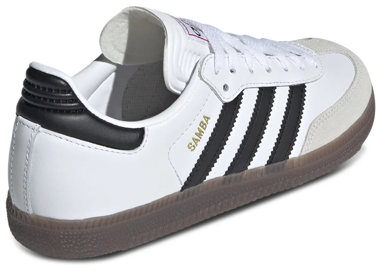 Кеды для мальчиков Samba Adidas, белый — фото 3