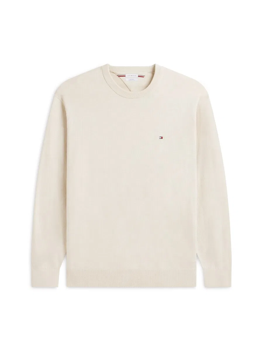 Свитер TOMMY HILFIGER бежевого цвета