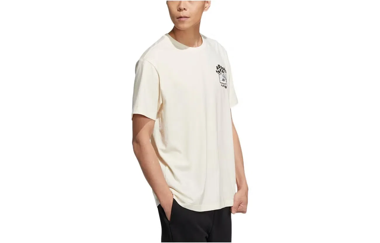 Футболка с принтом алфавита Neo SS22 Adidas, разноцветный — фото 3