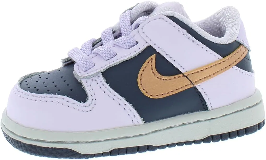 Детские кроссовки для мальчиков Dunk Low SE Nike, Thunder Blue/Metallic Copper