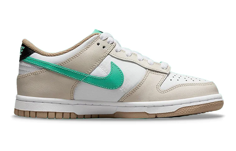Кроссовки Nike Dunk Low Split Seam, светло-бежевый/мятный — фото 2