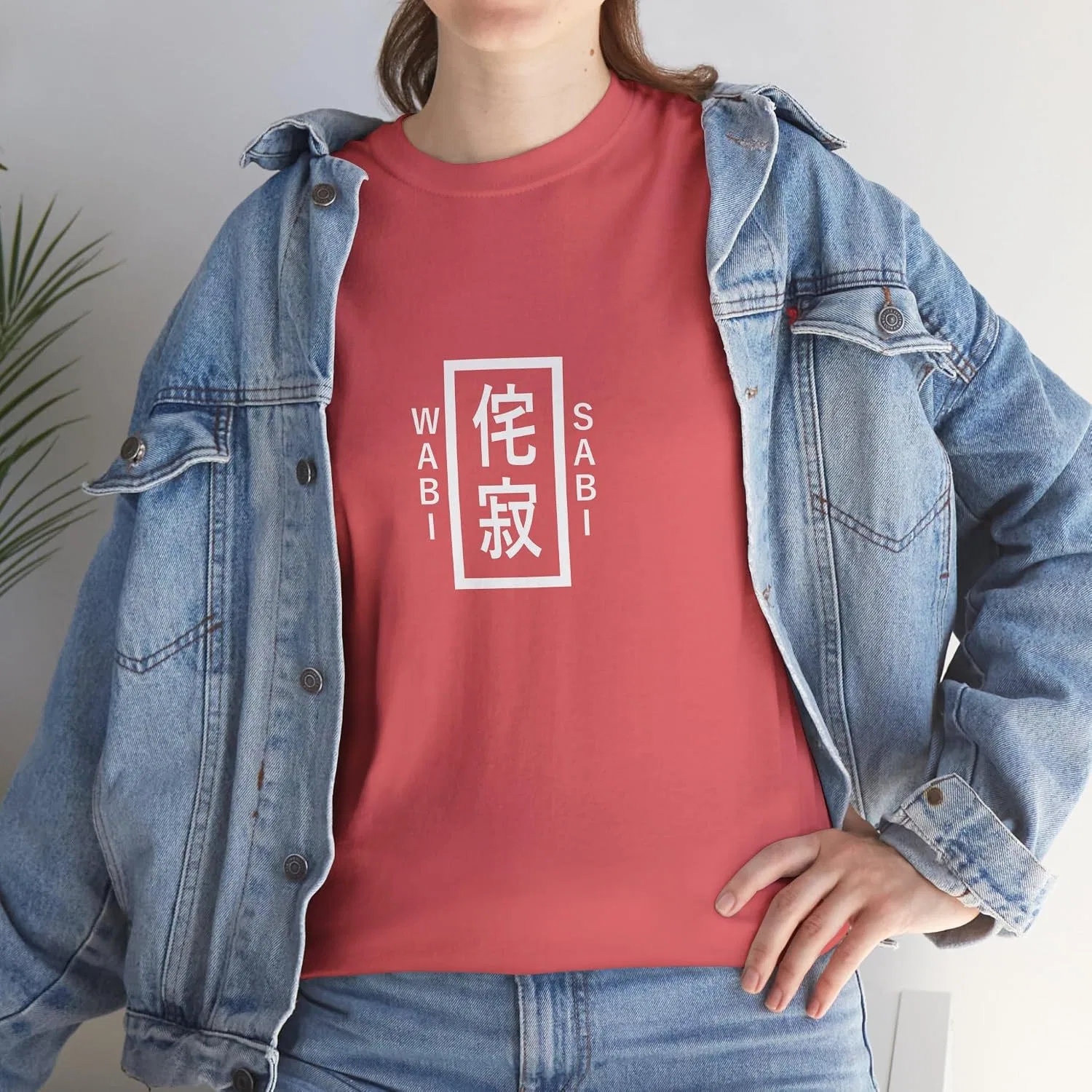 Женская футболка с принтом Wabi-Sabi, Kintsugi, Coral Silk — фото 3