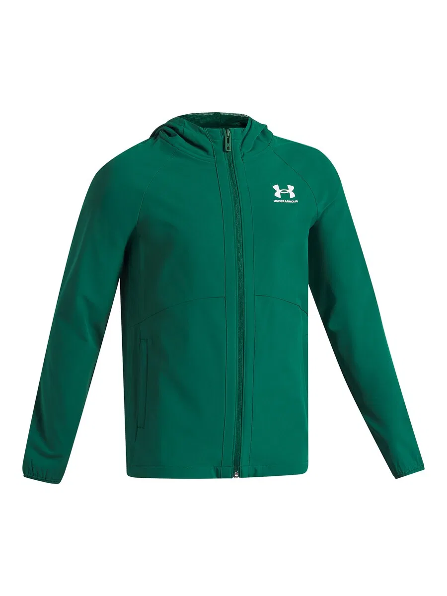 Куртка UNDER ARMOUR Performance Jacket 'Vibe' зеленого цвета — фото 3