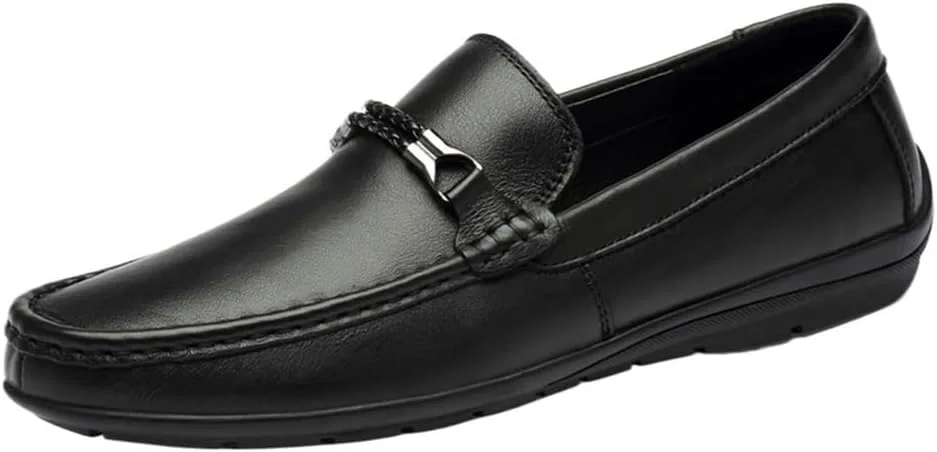 Туфли мужские повседневные, лоферы, Black DHFIRUFSHLO