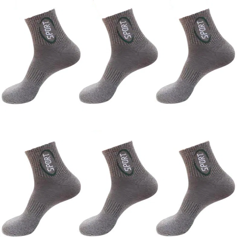Детские носки до середины икры, комплект из 6 пар, Lanza, Dark Gray 6 Pack
