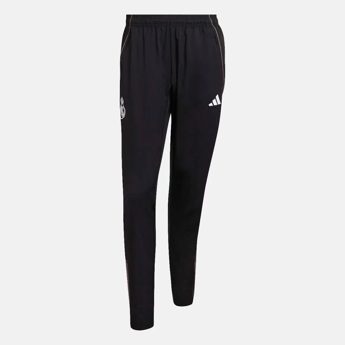Мужские спортивные штаны с технологией AEROREADY Real Madrid CF 2025-2026 Pre Match Tiro25 Competition adidas, Negro