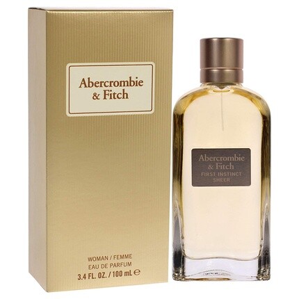 Abercrombie & Fitch First Instinct Sheer Unisex Adult EDP 100ml Sneaker, черный, один размер - цветы — фото 3