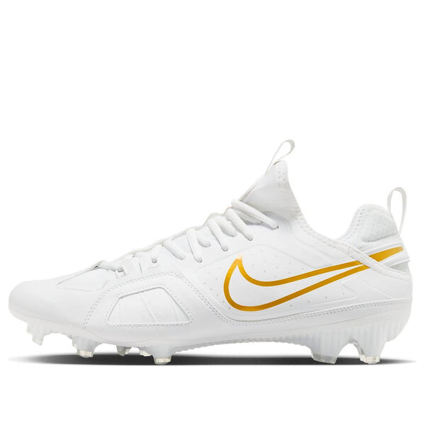 

Кроссовки huarache 9 varsity lax 'white metallic vivid gold' Nike, белый