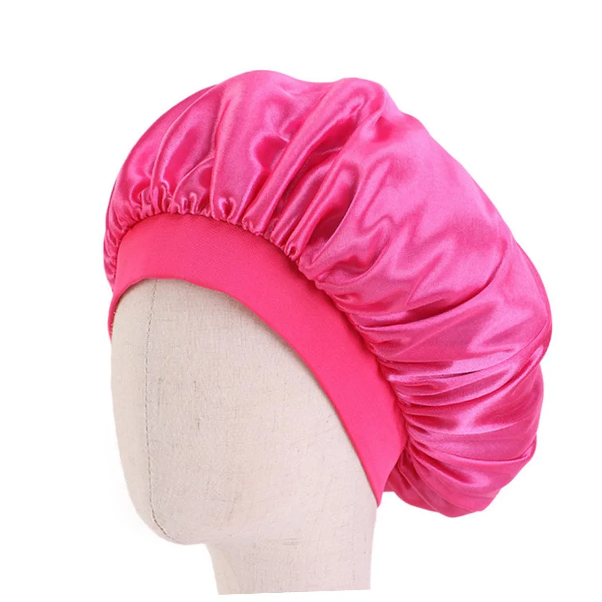 Шапочка для душа Satin Elastic 5 шт, LALADEFIEE, 27x10x2 см, мультиколор