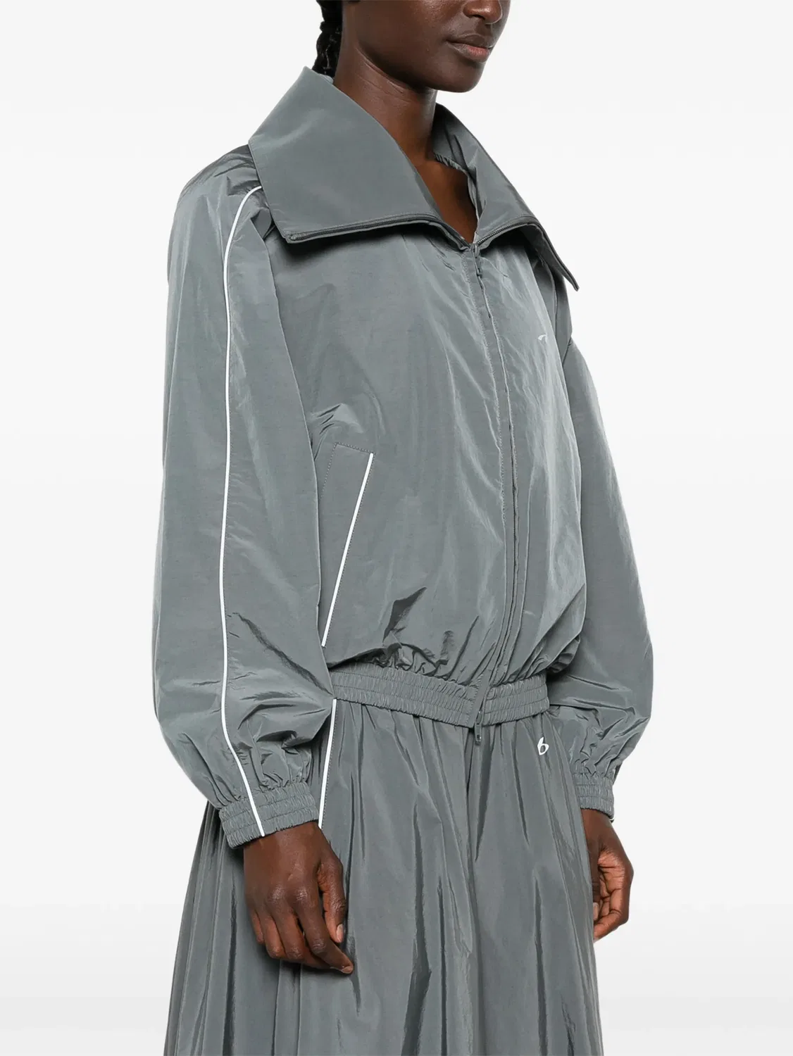 Куртка с серой окантовкой Balenciaga, серый — фото 2